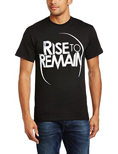Rise To Remain Men Logo Short Sleeve T-Shirt, Black, XX-Large