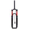 Mountain Bike Front Fork 29inch Dual Air Chamber Damping Red Straight Remote Lockout Shock Absorber Front Fork for Bike