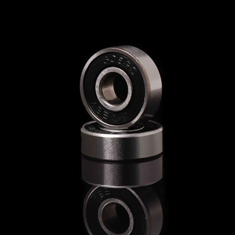 10Pcs/set New Carbon Steel Corrosion Resistance Scooter Skates Deep Groove Accessories Ball Bearings 608rs