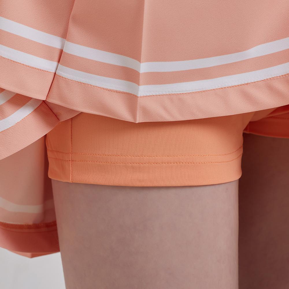 J.JANE Tennis Line Colored Skirt (Peach)