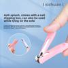 3-Piece Manicure and Manicure Set, Stainless Steel Nail Clippers Polished Nail Grinding Strip V-shaped Dead Skin Fork