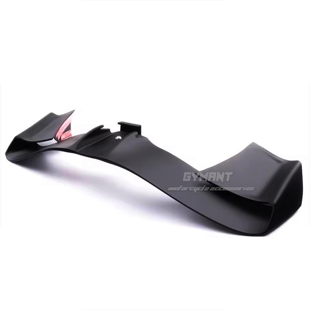 Для CFMOTO 675SR 675SR-R 2025 Передний спойлер Нижний спойлер Нижняя губа GP WING DOWNFORCE NAKED ФРОНТАЛЬНЫЕ СПОЙЛЕРЫ 675SR-R 2024 2025 чёрный