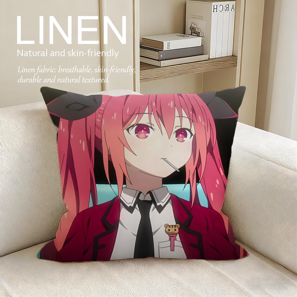 Fantasy DATE A LIVE Cushion Cover Pillowcase Set Pcs x x Breathable Washable Sofa Cushion Cover