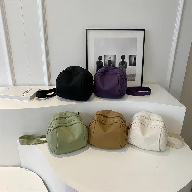 Versatile women's crossbody shoulder bags  canvas design  high quality  casual
