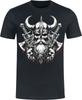 Viking Blood No Fight No Glory Nordic Warrior TShirt Cotton Graphic Tee Men Women Summer Streetwear