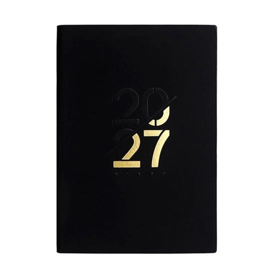 Professional Record Keeper 2027 Planner with Monthly And Annual Schedule, A5 Thick Ink-proof Paper Daily Agenda Notebook, Durable PU