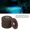 10Pcs Grit 60 Grinding Sanding Disc Polishing Wheel Grinding Flap Disc 100*6*16 mm