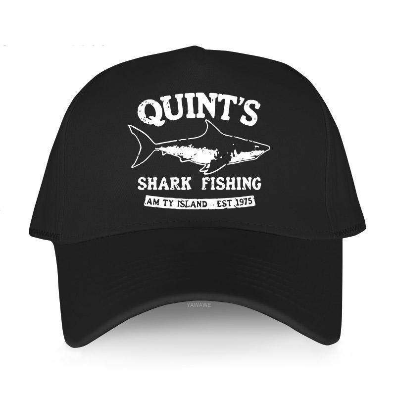 Yeni Eğlence ve rahat Güneş Işığı Quints Shark JAWS Amity Island 1975 Unisex beyzbol şapkaları nefes alabilen açık hava şapkaları