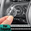 For Toyota Corolla Cross 2024 2025 Drip Glue Steering Wheel Button Sticker Car Interior Modification Parts