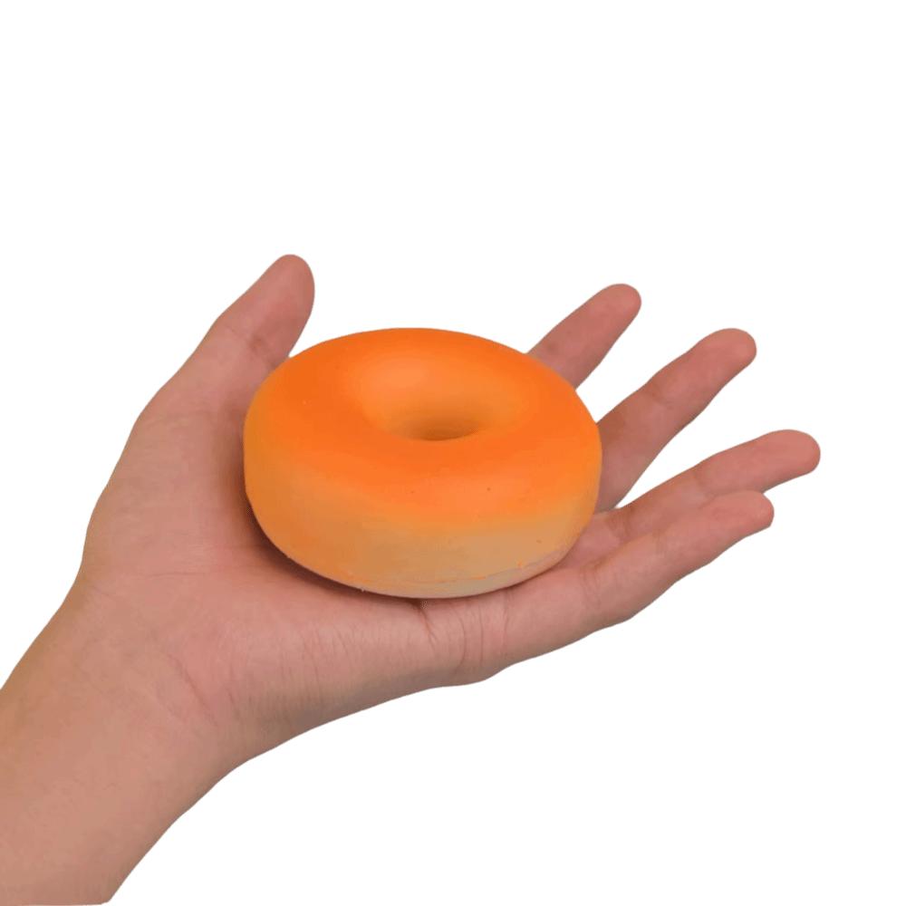 Portable Creative Donut Bread Squishy Super Soft Kneading Donut Squeeze Handmade Comfortable Slow Rebound Squeeze For Adults