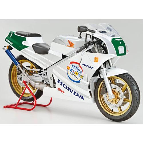 Aoshima Bunka Kyozai (AOSHIMA) 1/12 Scale The Bike Series No. 52 Honda MC18 NSR250R SP Custom 1989 Plastic Model Kit, Pre-Molded Color