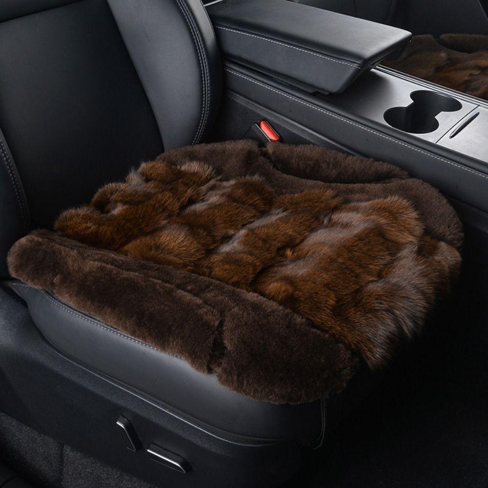 Thickened Plush Car Seat Covers Breathable Auto Seat Cushion  Car Interior Accessories