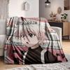Custom 1pc Anime Character Store Blanket, Soft And Comfortable Blanket, Casual Warm, Camping Travel Blanket, Birthday Gift Q912132