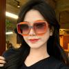 Latest Polygonal Trendy Sun Glasses Glasses Vintage UV400 Sunshade Sunblock for Ladies and Men Street Shooting Driving Riding Glasses