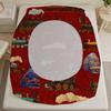 1 Train Pattern Digital Printed Frosted Fitted Sheet,bedroom Printed Bed cover,bedding(No Pillowcase)