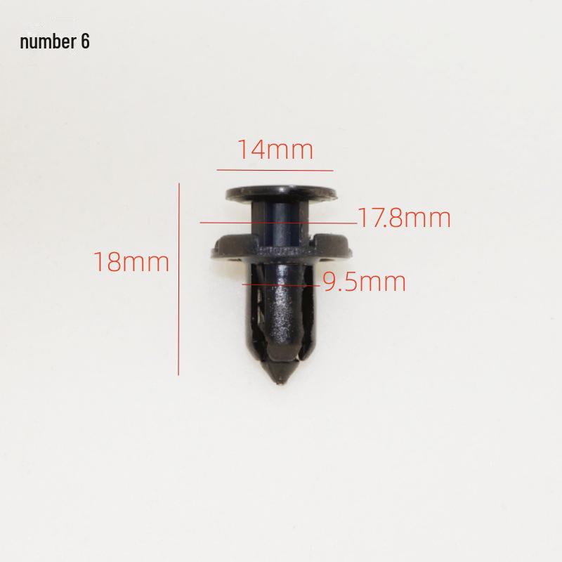 

Універсальна автомобільна пряжка нейлоновий розширювальний затиск бампера