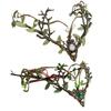 Handwoven Nature Theme Antler Hairhoop Hair Accessory With Vine And Leaves Great For Outdoor Event And Music Festival