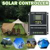 100A MPPT/PWM Solarladeregler 12V/24V/36V/48V Auto Controller Dual USB