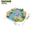 Kreative Aquarienlandschaft Steinbrücke Ornament für Aquarium