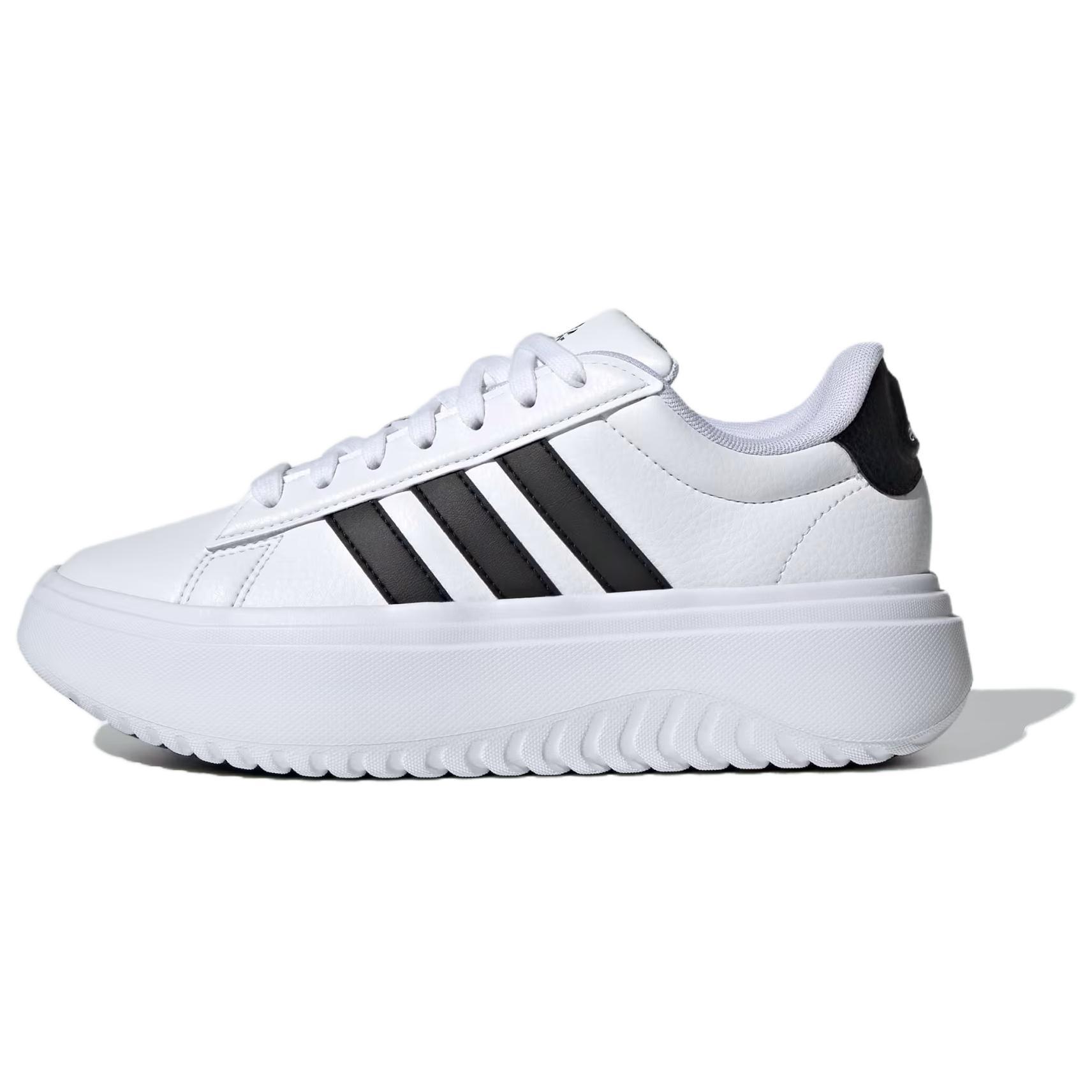(WMNS) adidas Grand Court Platform White Black Women s IE1092 EU 38