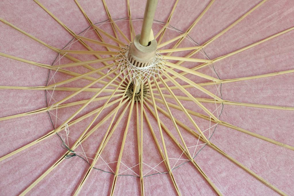 Smiti Japanese Paper Solid 9 84cm Rose Red Parasol, Color, Colors, Diameter,