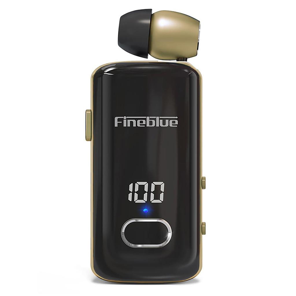 Docooler Stereo Digital Fast Portable Single Headset Business Perfect for and Business Clip-on Headphones, Display, Charging, Headphones, In-Ear