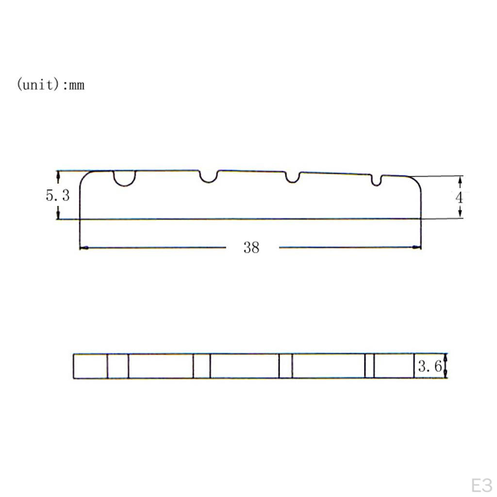 Split Nut for Replacing 4 Electric Basses