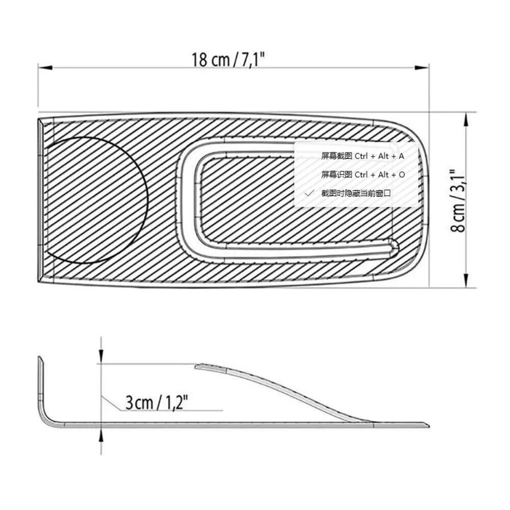 Multifunktions-Türstopper, Sicherheitsschutz, kreativer Türöffner, keilförmiger Halter, sicherer Boden-Türstopper