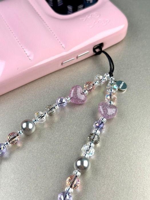 Curea de telefon eclore Purple Magic