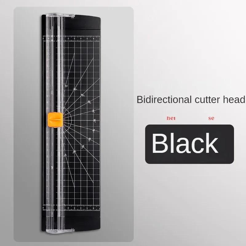 

Мини-резак для бумаги A4/A5 с выдвижной линейкой для DIY, офисных и домашних канцелярских принадлежностей, триммер для фото, скрапбукинг, коврик для легкой резки, машина