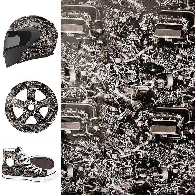 

50*100cm PVA Water Transfer Film Odorless Laser Carvin Hydrographic Printing