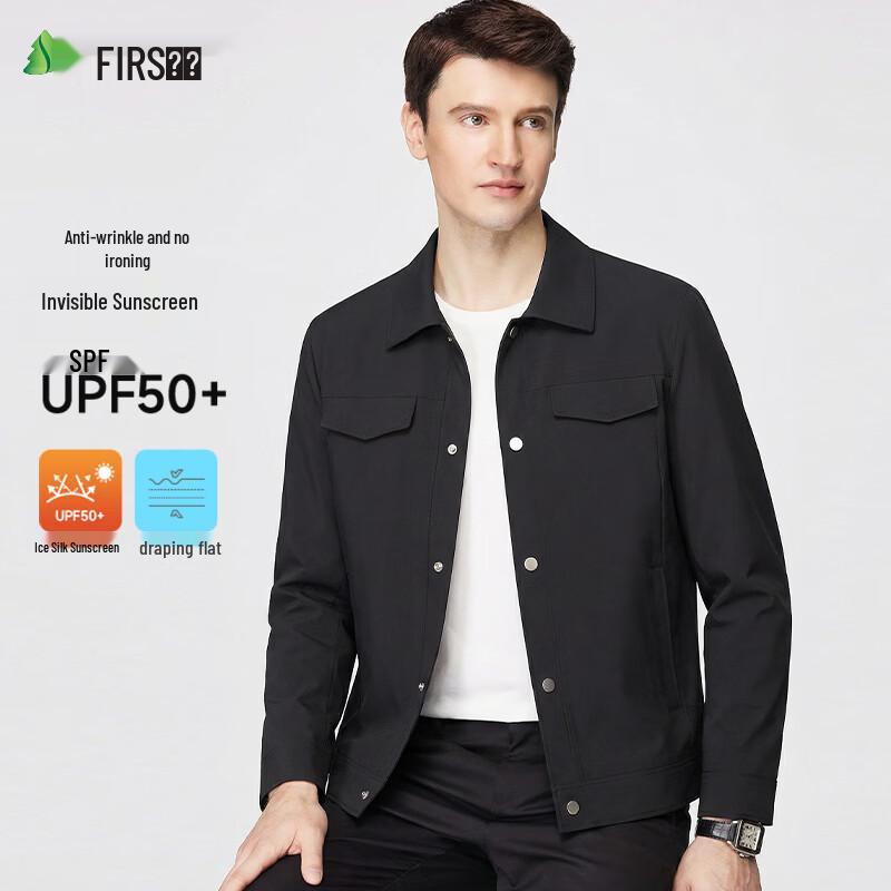 

Shanshan Men s UPF50+ Sun Protection Casual Jacket M