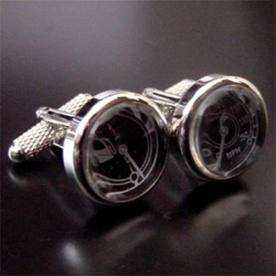 Kamakura Cufflinks Workshop Fuel System Speedometer Cufflinks 2 ew040 & (Cufflinks)