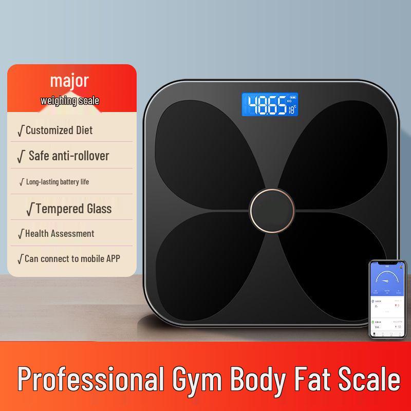 Smart Body Fat and Weight Scale - Accurate Household Electronic Health Scale Model 812