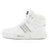 Lightweight Durable High-Top Skate Shoes Unisex Sneaker White Gray K0BZ5CC34-012