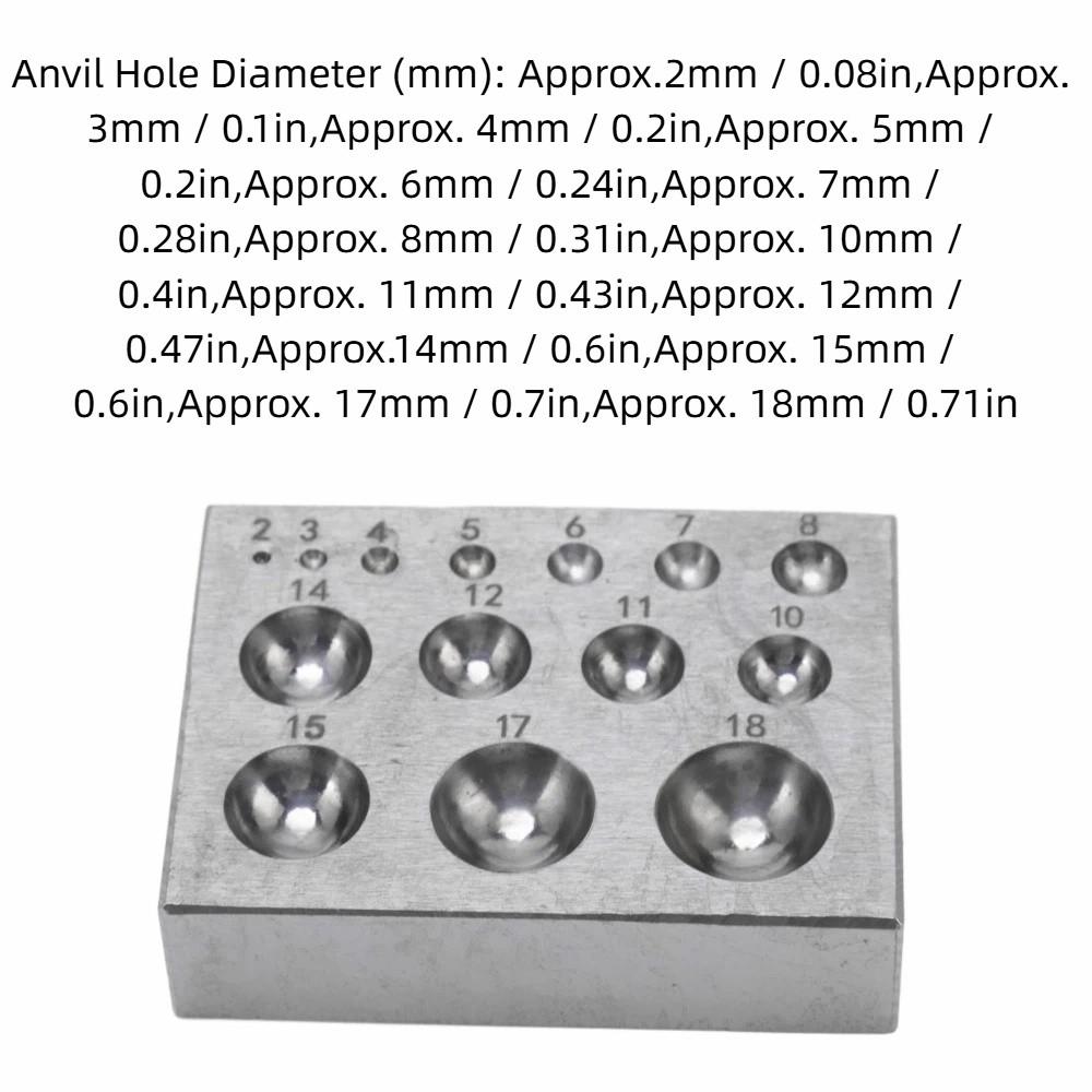 Semicircular Jewelry Tool Round Shape Goldsmith Equipment Bead Making Tool Goldsmith Craft