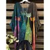 Camiseta Retro para Mujer Gráfico de Gato Anime Ropa de Chica Verano Cuello Redondo Manga Corta Camisetas Femeninas Harajuku Streetwear Blusa Oversized