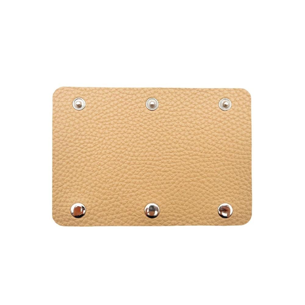 2PCS DIY Pu Bags Handle with Rivets Anti-stroke Durable Handle for Handbag Shoulder Bag Straps Pad Grip Decompression Strap