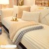 High Quality Winter Thickened Faux Rabbit Fur Sofa Cushion,warm Seat Pad,sofa Slipcover S097