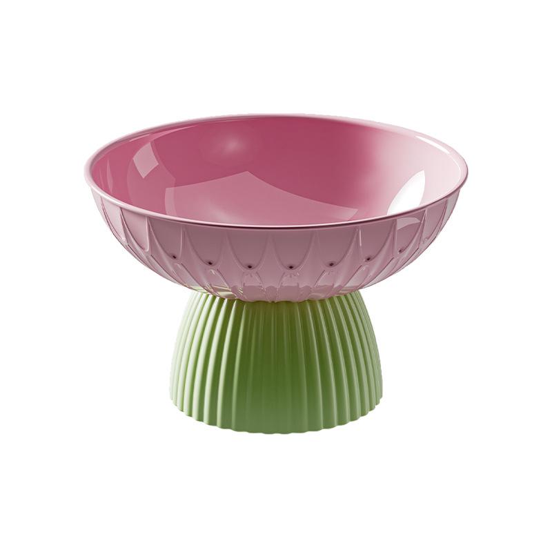 Dopamine Cute Fruit Drainer Plate: Energetic Snack Dish for Living Room Coffee Table