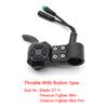 Originální plynová rukojeť s tlačítkem pro elektrickou koloběžku Blade GT/GT+ II Teverun Fighter Mini/Mini Pro Spínač akcelerátoru na ukazováček