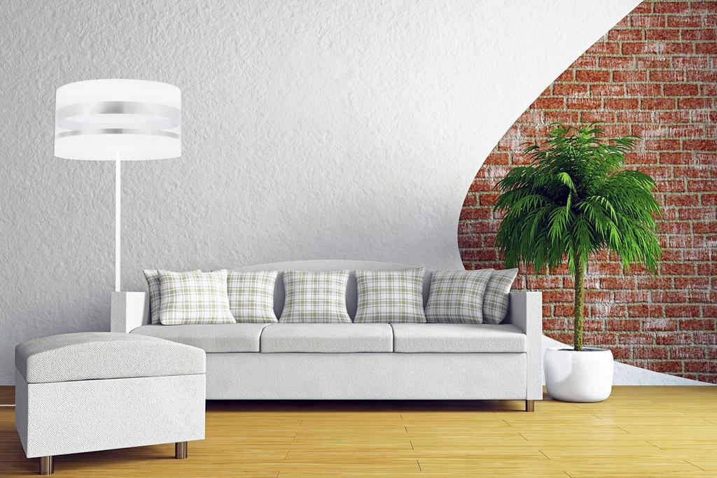 Floor Lamp, Chrome Lampshade, Elegant, Various Colors