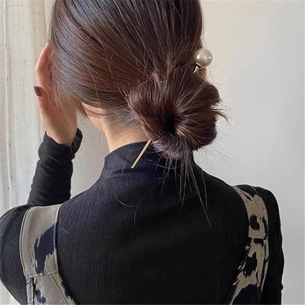 Mode Damen Simulierte Perlen Haarnadeln Spangen Clip Hochzeit Braut Tiara Haar Accessoires Hochzeitsfrisur Design Werkzeuge
