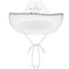 Funny Party Hats Cowgirl Hat Glitter Trims Ladies Cowboy Hats for Womens Pink Western Cowgirl Hat Glow Hats