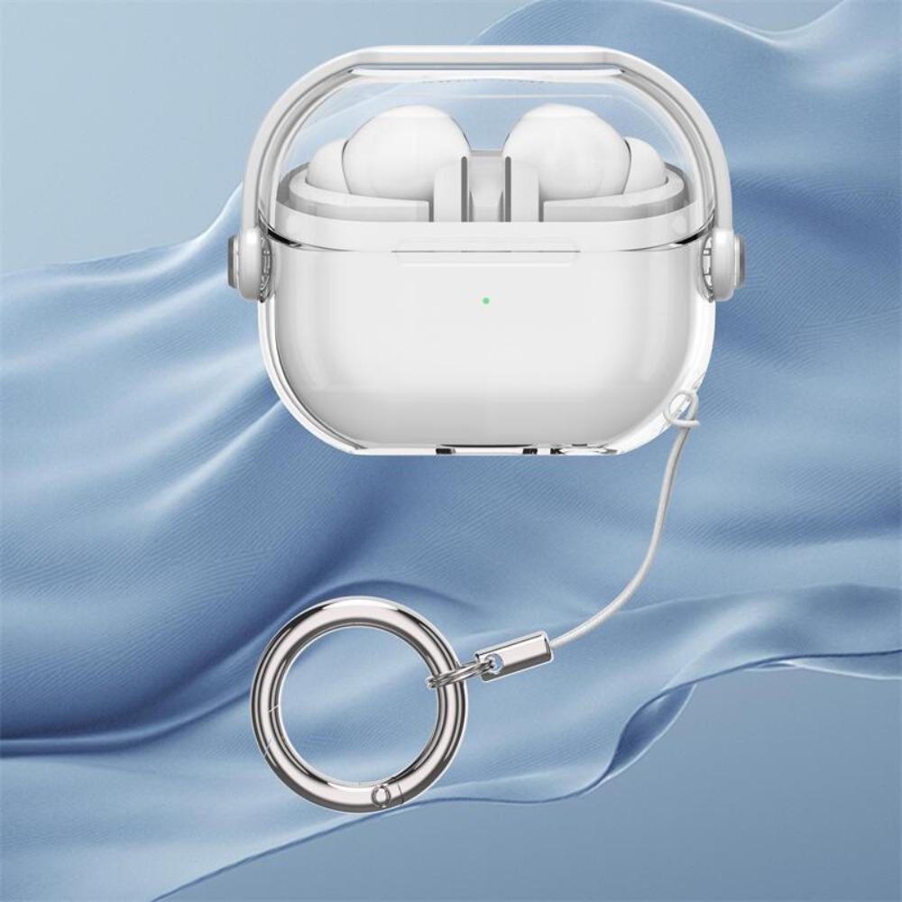 Lock Buckle Headphone Protective Cover With Lanyard Earbuds Accessories for Samsung Buds 3 Pro/3