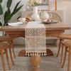 Zhishi French Style Hollow Pattern Table Runner