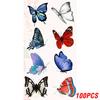 100-500Pcs High-Quality Creative High-Quality Butterfly High-Quality Decorative High-Quality Stickers High-Quality Gift Self-assembly High-Quality