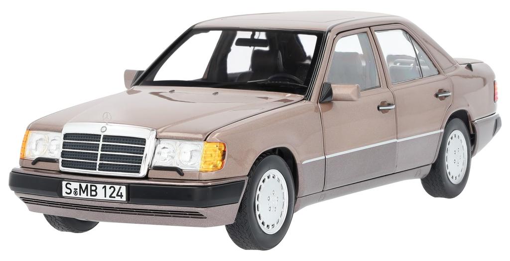 [Mercedes-Benz Collection] Genuine 230E W124 (1989-1993) Rosewood 1/18 Scale Model