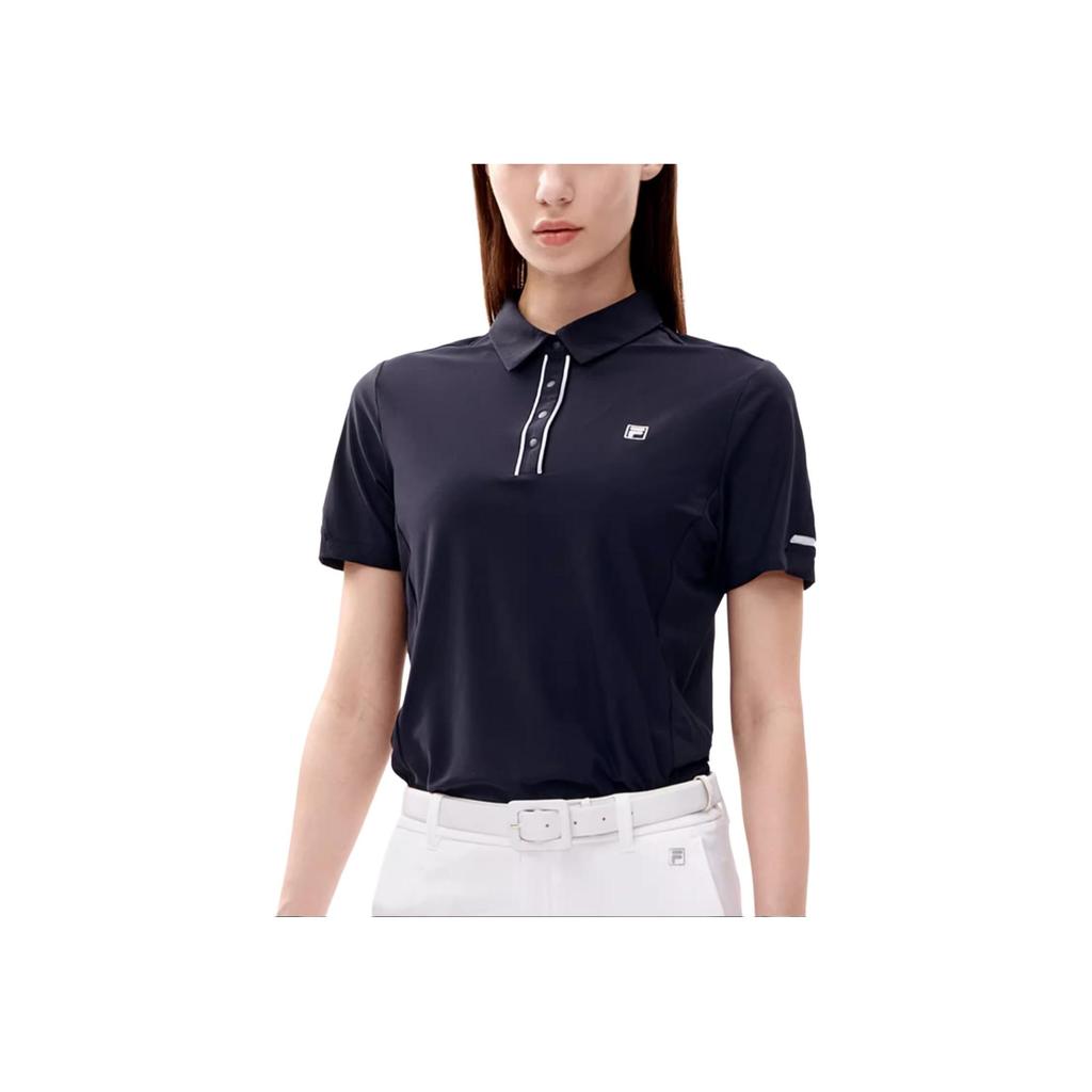 New FILA Polo Shirts Women's Legend Blue A11W225133FNV