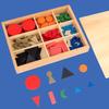 Montessori Kindergarten Curriculum Sprachpuzzle: Grundlegende Grammatiksymbole Lehrmittel